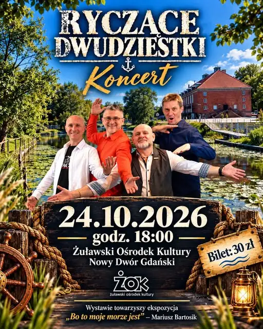 Koncert w Żuławskim Ośrodku Kultury – już jutro
