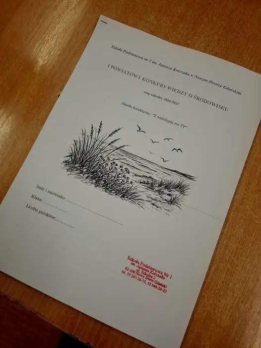 Uczniowie klas VII-VIII rywalizowali w szkolnym etapie konkursu o środowisku