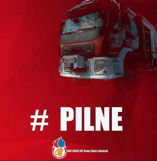 Pożar starej szkoły w Jazowej – trwa akcja strażaków